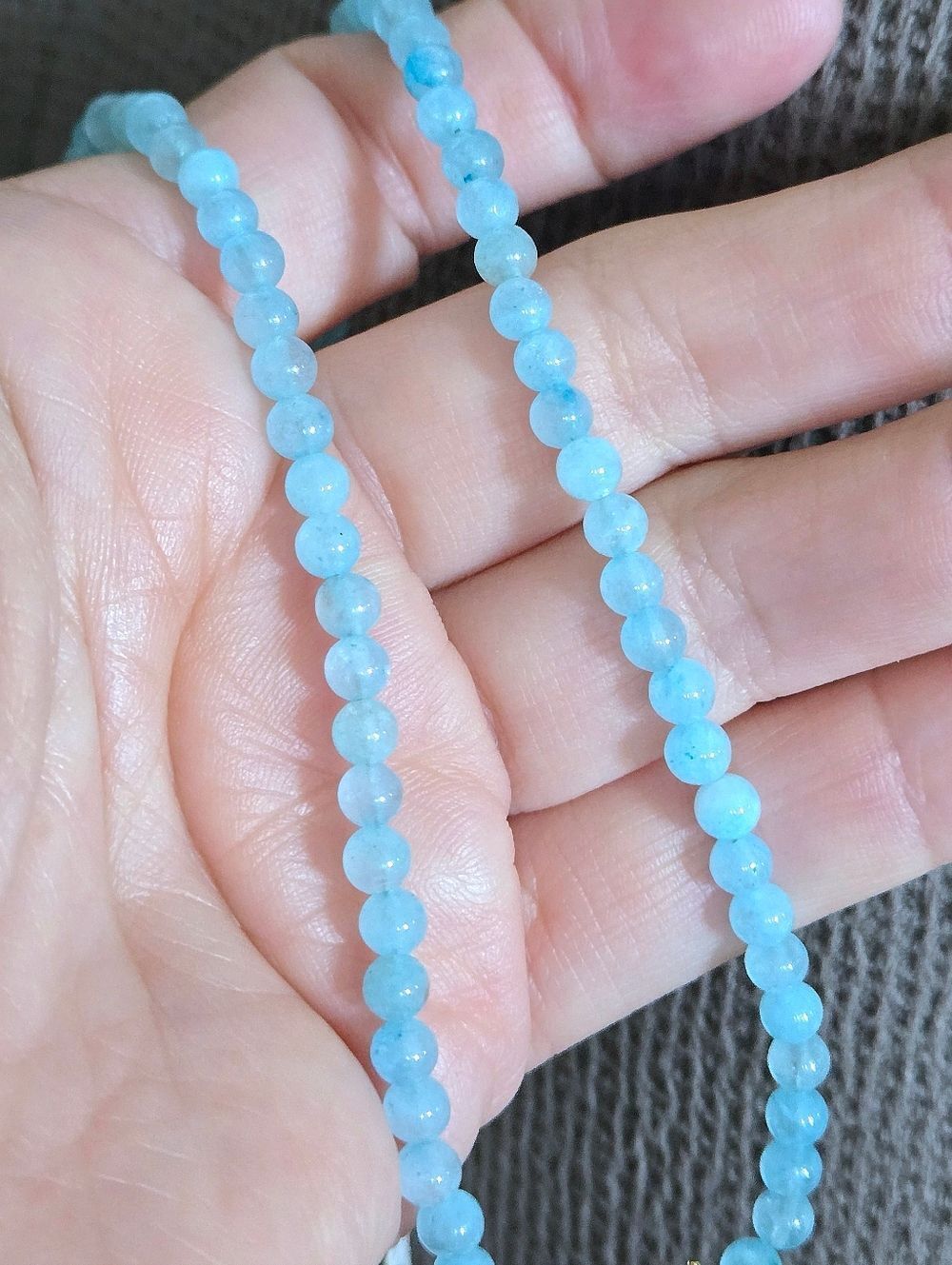 MacRae & Co. Blue Quartz with Charm Duo✌️ Necklace - NWT - Picture 3 of 16